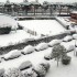 Roma: un risveglio sotto la neve